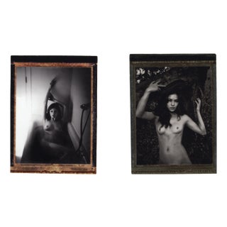 Renée Jacobs, Female Nudes, Original Signed Polaroid Countertypes, Set of 2 For Sale