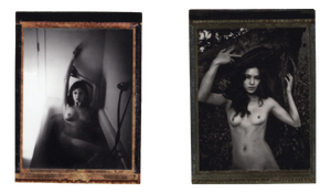 Renée Jacobs, Female Nudes, Original Signed Polaroid Countertypes, Set of 2