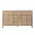 Nora 60 in. W Quartz and Wood Double Sink 4 Drawer Bathroom Vanity Set, Light Oak For Sale In Chicago - Image 6 of 11