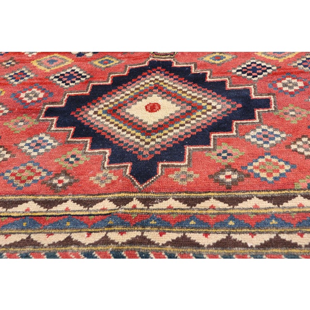 Mid 20th Century Vintage Persian Lori Rug - 04'10 X 08'01 For Sale - Image 5 of 9