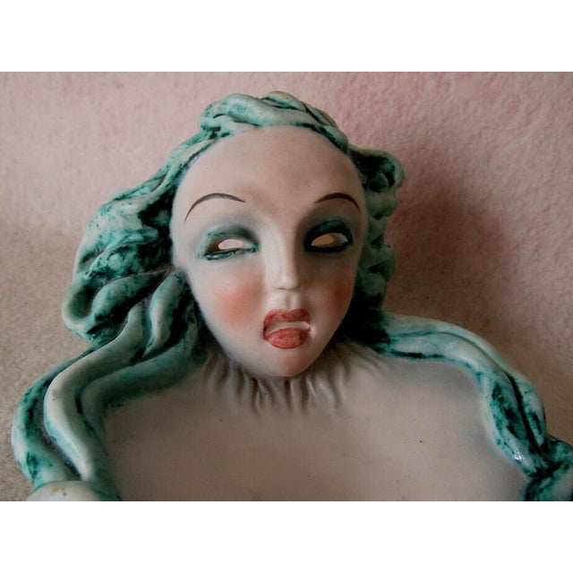 Bauhaus Antique Austrian Vienna Secession, Mask Tray Manner of Wiener Werkstatte For Sale - Image 3 of 8
