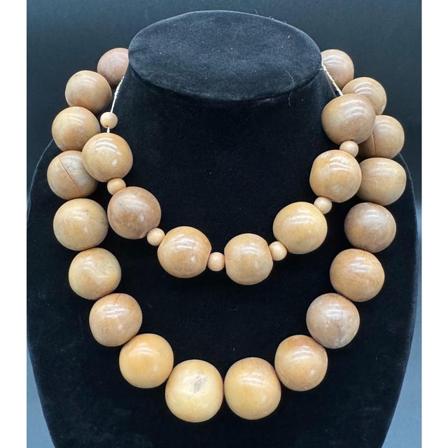 1930s African Copal Faux Amber Trade Bead Necklace and Bracelet Set, Brown. For Sale - Image 18 of 18