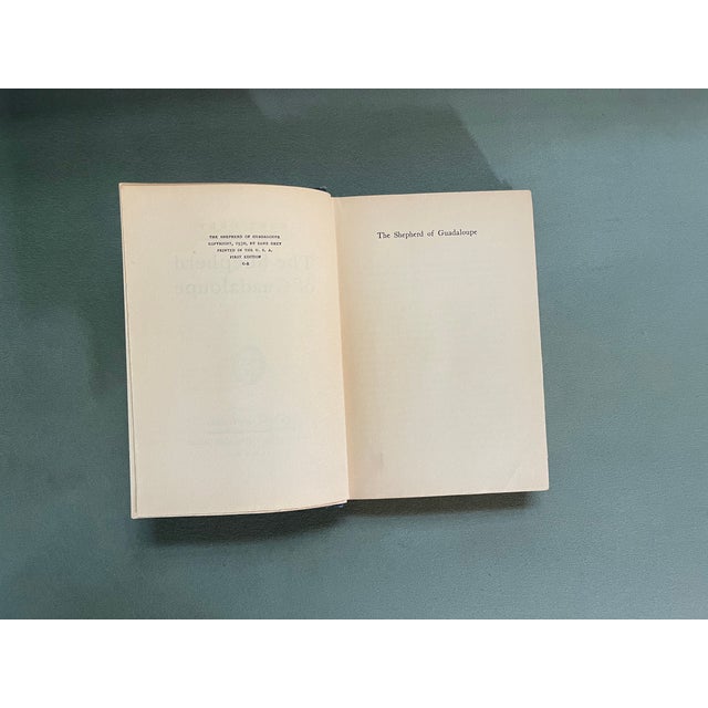 Art Deco The Shepherd of Guadalupe by Zane Grey First Edition Hardcover Book For Sale - Image 3 of 8