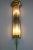 Big Art Deco Brass and Glass Wall Lamp, 1930s For Sale - Image 4 of 12
