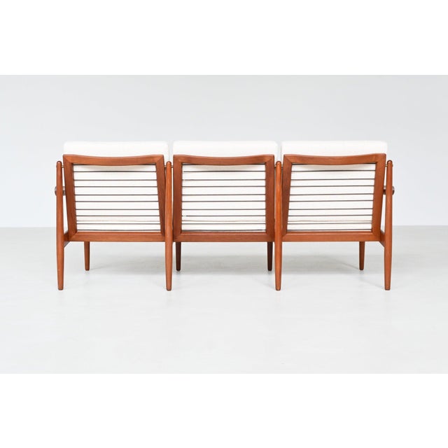 Vintage Danish Three-Seater Sofa in Teak by Svend Åge Eriksen, 1960 For Sale - Image 6 of 18