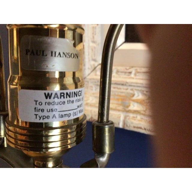 Paul Hanson Table Lamp, Mid 20th Century For Sale - Image 11 of 11