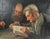 Alfonso Grassi, Elderly Readers, Mid-1900s, Oil Painting on Canvas, Framed For Sale - Image 3 of 16