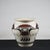 Terracotta Vase Painted with Black and Red Graphic Decorations, 1980 For Sale - Image 4 of 9