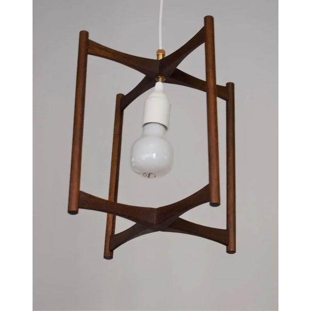 1960s Mid-Century Ceiling Lamp, Denmark For Sale - Image 5 of 6