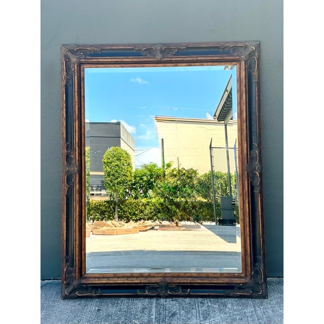 Vintage Basset Gilt Tipped Mirror For Sale In West Palm - Image 6 of 12