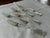 English Antique French 950 Sterling Silver Dinner Forks - Set of 6 For Sale - Image 3 of 10