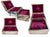 Extensive 12 piece Late Victorian to Edwardian era sterling silver dresser/grooming set. Dates from approximately 1890 to...