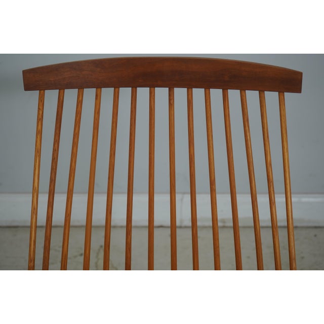 Thomas Moser Studio Made Cherry Rocking Chair | Chairish