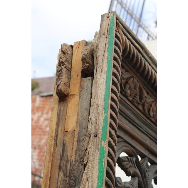 1920s Indian Hand Carved Door Frame Chairish