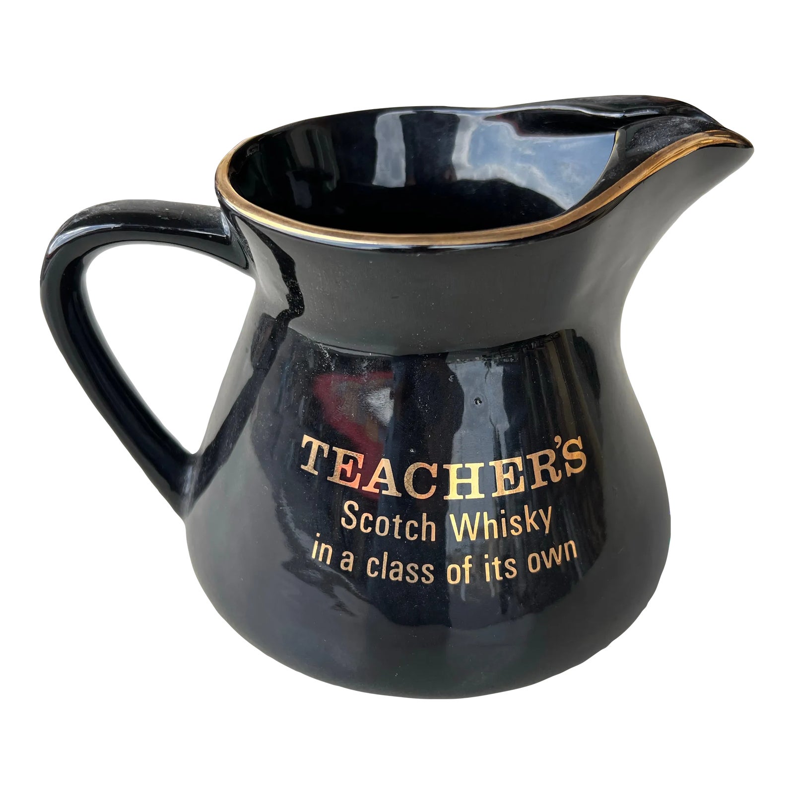 Vintage Wade Teachers Whiskey Jug /Pitcher | Chairish
