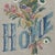 Vintage Home Sweet Home Hand Embroidered Sampler Floral Needlework For Sale In Tampa - Image 6 of 8