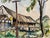 Rustic Henry Emil Salloch Original Watercolor on Paper Old Rustic Barn, 1949. For Sale - Image 3 of 7