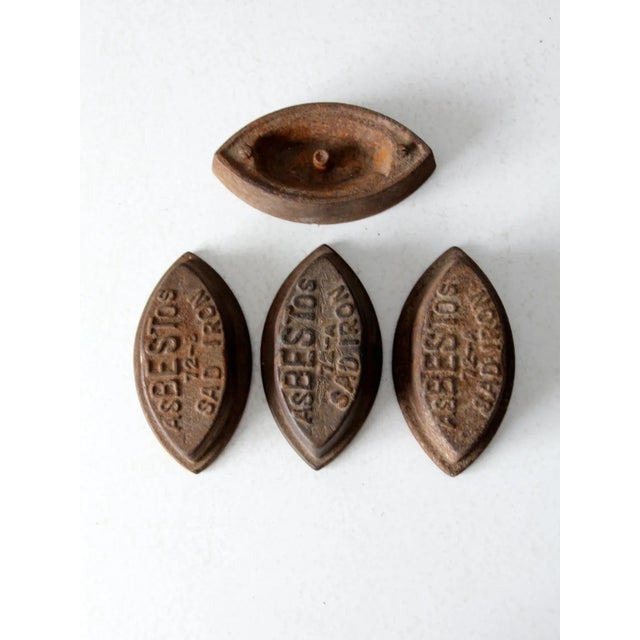 Antique Sad Irons Collection - Set of 4 For Sale - Image 10 of 10