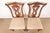Late 20th Century Thomasville Georgian Carved Mahogany Side Chairs or Dining Chairs, Pair For Sale - Image 5 of 14