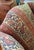 Charming Vintage Wingback Chair With Paisley Print For Sale - Image 4 of 11