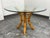 Boho Chic Vintage David Francis Bamboo Dining Table For Sale - Image 3 of 12