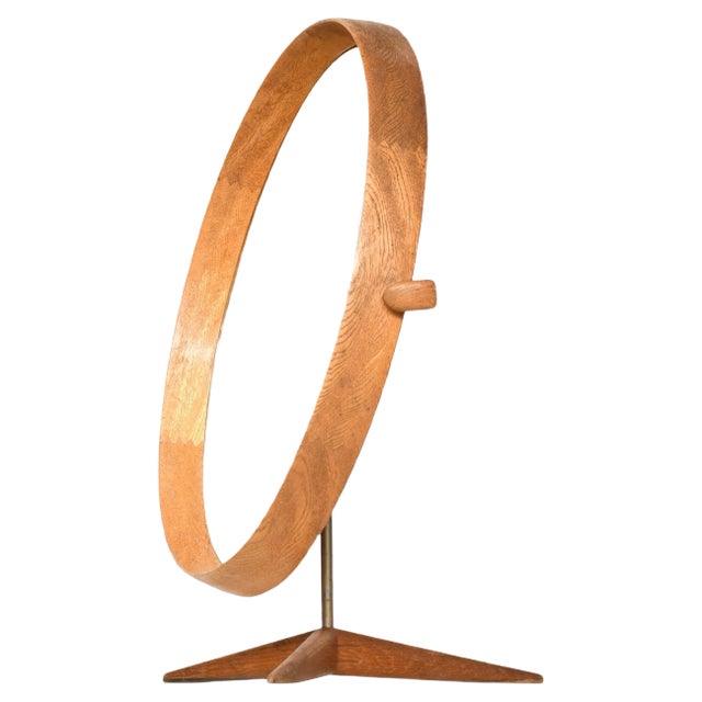 Table Mirror by Uno & Östen Kristiansson for Luxus, Vittsjö, Sweden For Sale