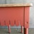 Painted Night Stand or Side Table in Salmon Pink With Natural White Oak Top For Sale In Los Angeles - Image 6 of 10