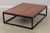 Ralph Lauren Industrial Wood Top Coffee Table For Sale In Philadelphia - Image 6 of 16