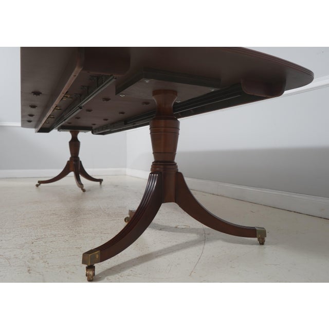 Baker Bill Sofield Inlaid Mahogany Dining Table For Sale - Image 17 of 18