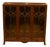 Chippendale Glazed Mahogany Bookcase, 1910s For Sale