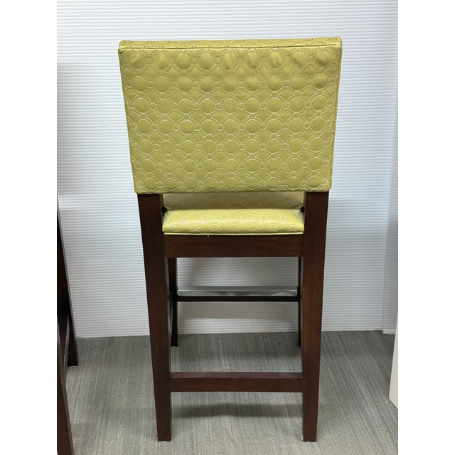 Kravet for Hickory Chair Oakland Bar Stools, Pair For Sale In San Francisco - Image 6 of 12