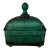 Vintage Indiana Glass Tiara Exclusive Spruce Bee Box in Original Box For Sale