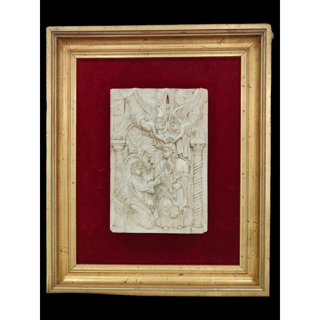 19th Century Renaissance Marble Relief For Sale - Image 10 of 12