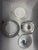 Mid-Century Modern Vintage Mid-Century Hammered Aluminum Casserole Serving Dish With Stand and Glass Insert For Sale - Image 3 of 7