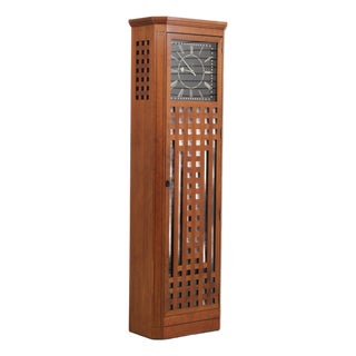 Stickley Cherry 21st Century Grandfather Clock For Sale