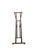 Wood Antique Bobbin-Turned Oak Blanket Stand / Towel Rack, Early 20th Century For Sale - Image 7 of 16