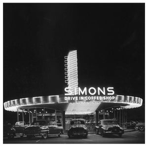 'Simon's Drive-in Restaurant' Unframed Archival Pigment Print