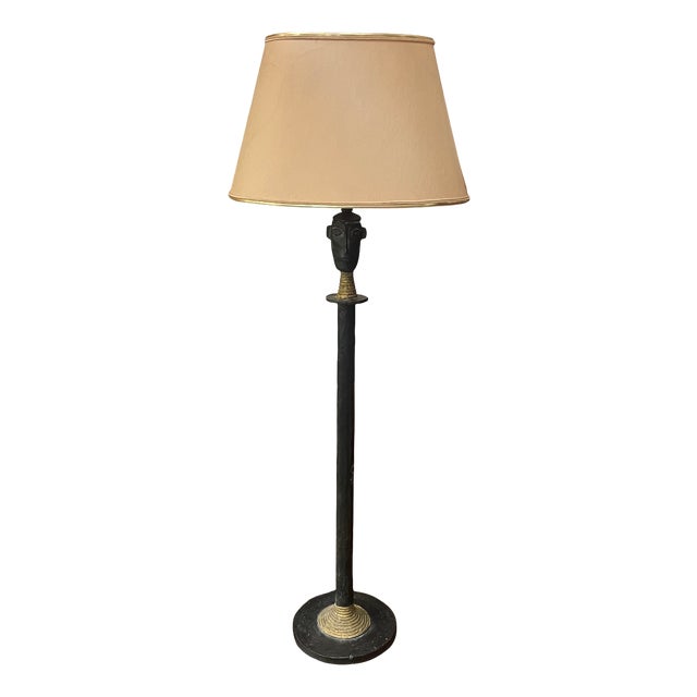 Tribal Floor Lamp, 1950s For Sale