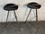 Pair of Vintage Modern Chrome Bar Stools For Sale - Image 4 of 9