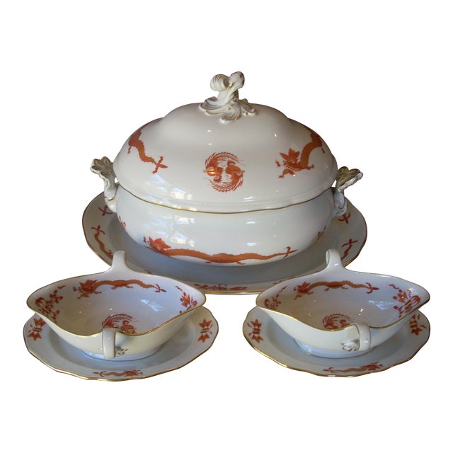 Meissen Grande Tureen & Dishes 3 Pieces Chairish