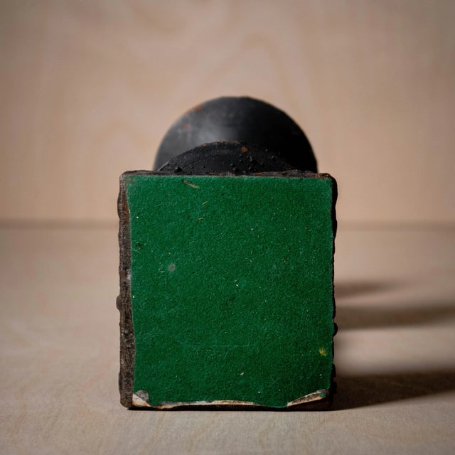 Mid 20th Century Vintage Cast Iron Brutalist Sculpture For Sale - Image 11 of 12