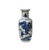 Asian Oriental Blue White People House Gathering Graphic Porcelain Art Vase For Sale - Image 3 of 17