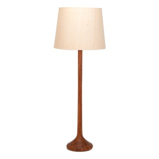 Danish Teak Floor Lamp by Domus, 1960s For Sale