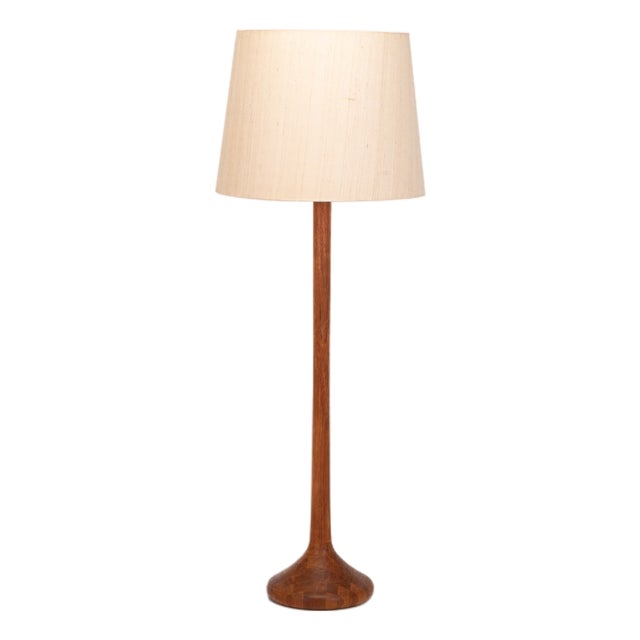 Danish Teak Floor Lamp by Domus, 1960s For Sale