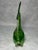 Green Murano Glass Fish Sculpture with Gold, Italy, 1960s For Sale - Image 6 of 11