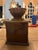 Traditional Vintage West German Rovel Co. Wood & Copper Hand-Crank Coffee Grinder For Sale - Image 3 of 9