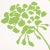Contemporary Schumacher Pennick Wallpaper in Leaf on Ivory For Sale - Image 3 of 4