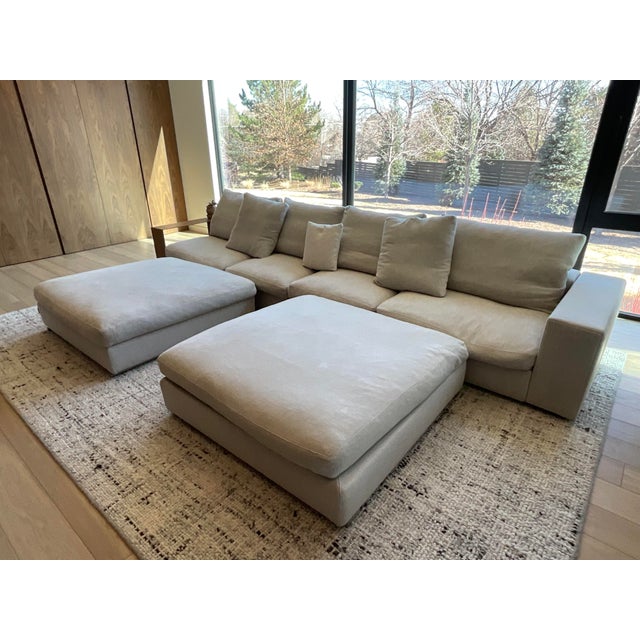 Wood Flexform "Groundpiece" Sectional Sofa For Sale - Image 7 of 15