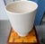 White Mid Century Gainey Ceramic Chalice Planter For Sale - Image 8 of 12