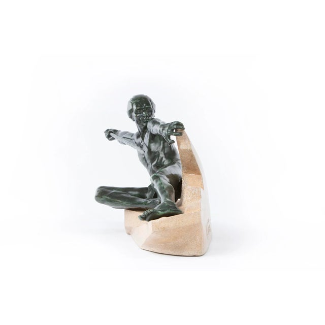 1930s Art Deco French Sculpture by Max Le Verrrier, 1930s For Sale - Image 5 of 7